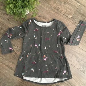🛍 4/$12✨ Woodland creatures top - 5